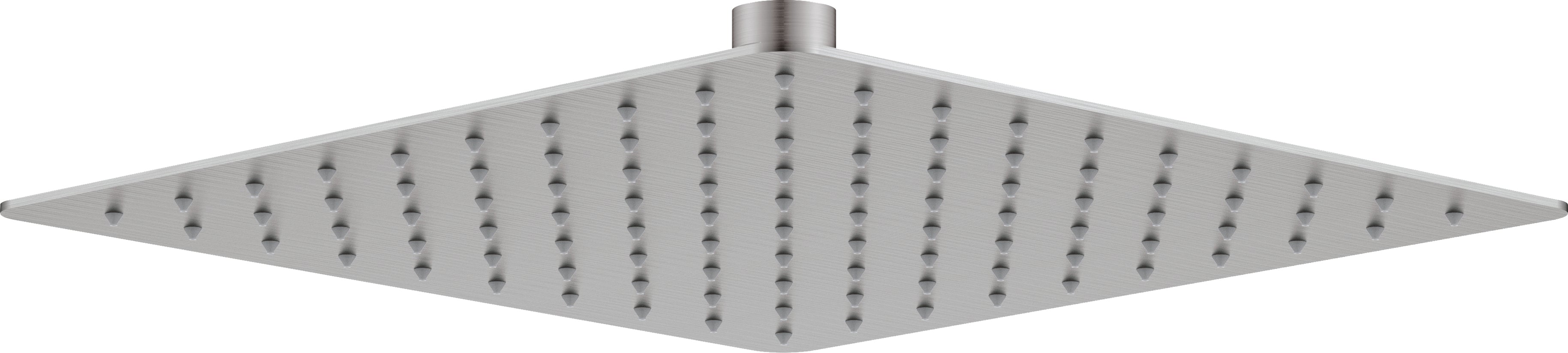 Shower head, steel - 250x250 mm